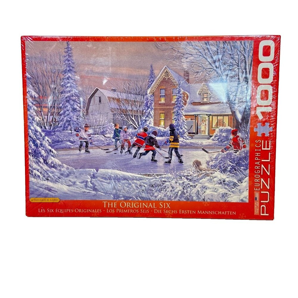 Eurographics Puzzle 1000 Pc The Original Six Douglas Laird New Sealed